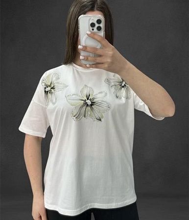 Футболка Levisha 25034 white - делук