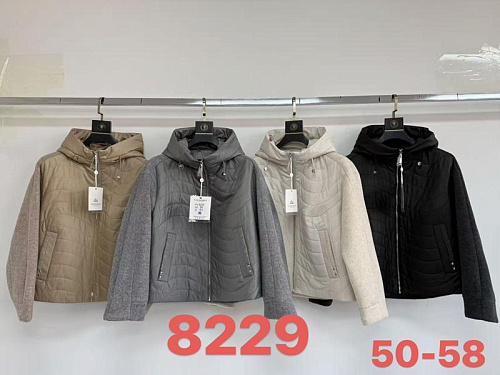 Куртка Liopt 8229 black - делук