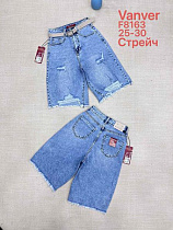 Шорты Vanver F8163 l.blue - делук