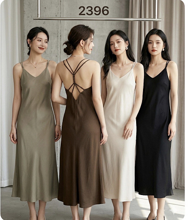 Сарафан Dorimodes VL2396 khaki - делук