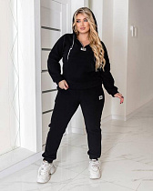 Костюм Спорт Seven Zikina 944 black - делук