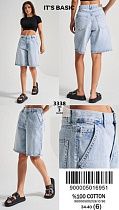 Шорты Jeans Style 3338-3 l.blue - делук
