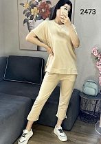 Костюм Спорт Fsn 2473 l.beige - делук