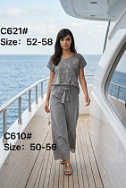 Костюм Yafeier C621-610 grey - делук