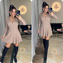 Платье Arina 8063 d.beige Платье Arina 8063 d.beige - делук