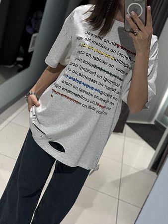 Футболка Comod 25396-24 l.grey - делук