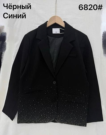 Пиджак Meloria 6820 black - делук