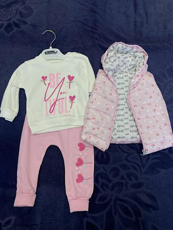 Костюм Baby Boom BB99 pink - делук