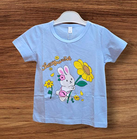 Футболка Sevim SV1488 l.blue - делук