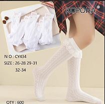 Гольфы Annet AN434 white - делук