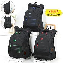 Рюкзак Candy Bags 8602 black-green - делук