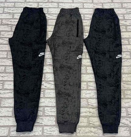 Штаны Спорт Shon S864 black - делук