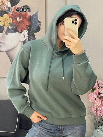 Худи Fsn 4001-1 green - делук