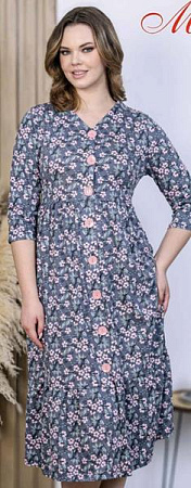 Халат Annet YT09-040 blue - делук