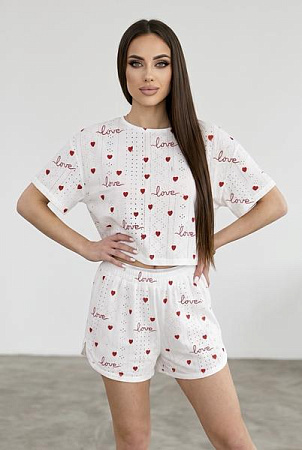 Пижама Trikotag 945 red-white - делук