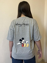 Футболка Moda School M529 grey - делук