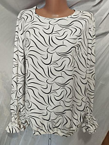 Блузка Galina 585 white - делук