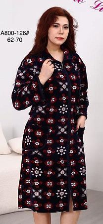 Халат Fili Wear A800-125 navy - делук