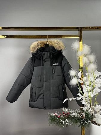 Куртка Delfinka A593 grey - делук