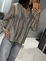 Рубашка Comod 2761 grey - делук