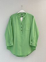 Рубашка New Season 2480 green - делук