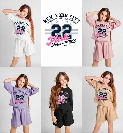 Костюм Meloria ML7078 pink - делук