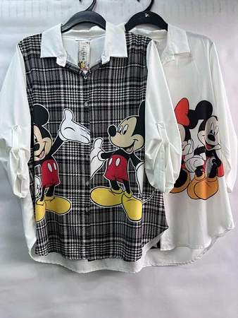 Рубашка Emsweekis E1525 white - делук