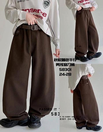 Штаны Meloria 58301 brown - делук