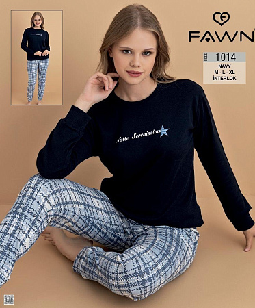 Пижама Trikotag 1014 black - делук