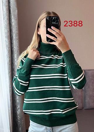 Свитер Fsn 2388 green - делук