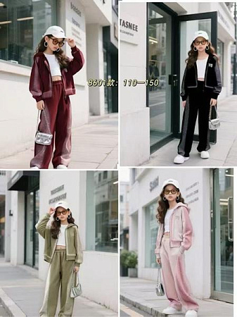 Костюм Спорт Sunnytot 8601 wine - делук