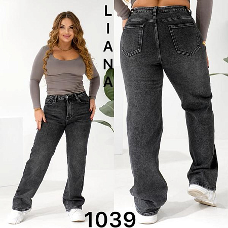 Джинсы Liana Denim 1039 d.grey - делук