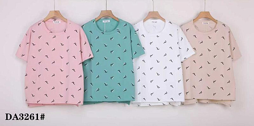 Футболка Tran DA3261 mix - делук