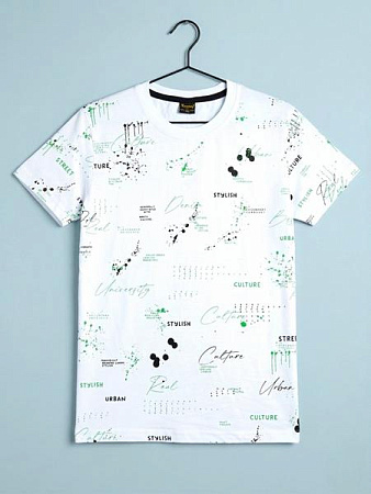 Футболка Dino DN387 white - делук