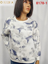 Свитер Lida 8178-1 white - делук