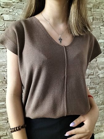 Футболка Kosta 829 brown - делук