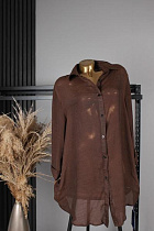 Рубашка Sun&Sea SD146 brown - делук