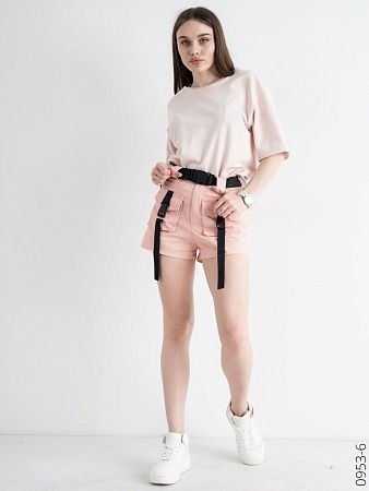 Шорты Modnulya 0953-6 pink - делук