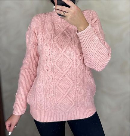 Свитер Novetly Store 26406 pink - делук