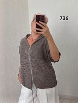 Кофта Fsn 736 grey - делук