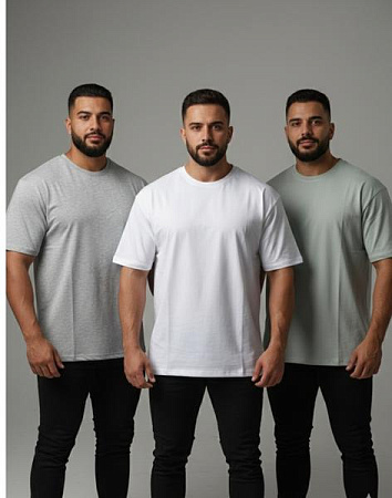 Футболка Style M.Clothes SM178 grey - делук