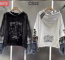 Батник Major CS22 white - делук