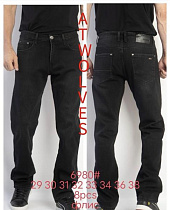 Джинсы Lili 6980 black - делук