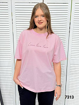 Футболка Mmc Clothes 7313 pink - делук