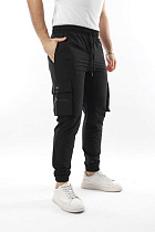 Штаны Спорт Hous Of Timur HT156 black - делук