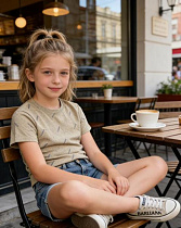 Футболка Yalisi 5871 beige - делук