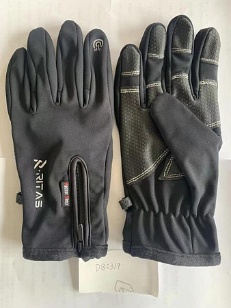 Перчатки Anjela YD139 black - делук