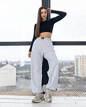 Штаны Спорт Azna Б32 grey - делук