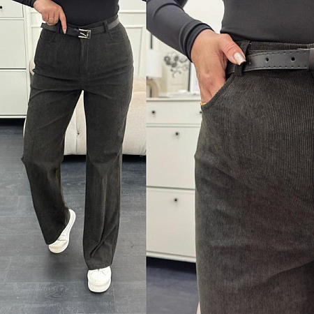 Штаны Sofi Cor 9072 grey - делук