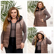 Жилетка Sdf SD2 brown - делук